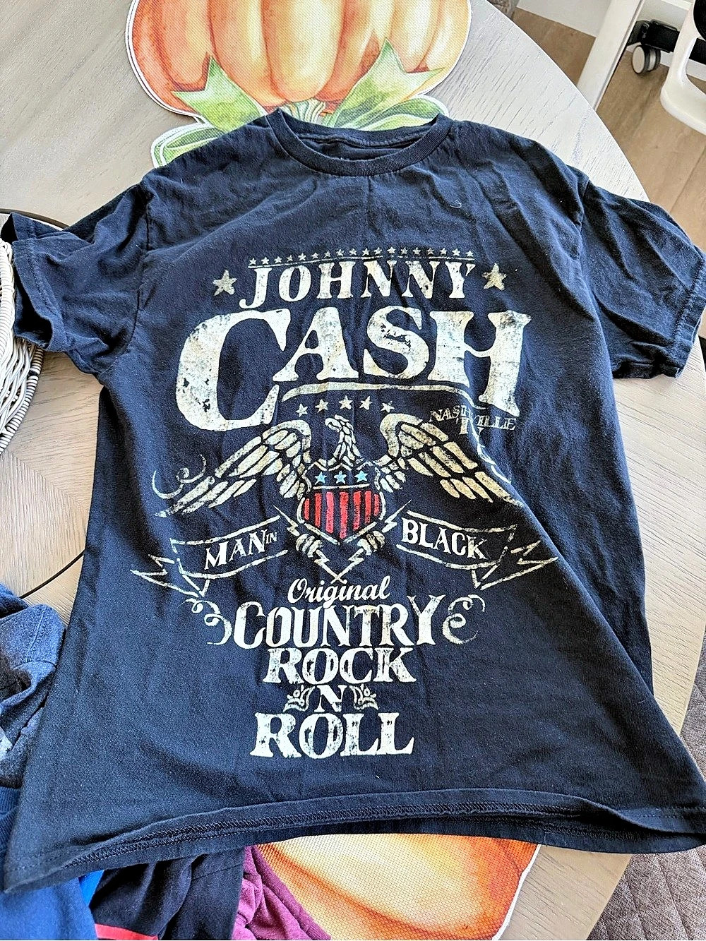 Johnny Cash Man in Black Original Country Rock N Roll T-Shirt